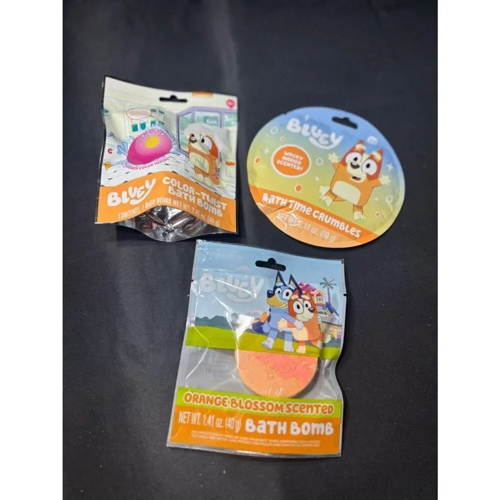 New Bluey 3 pc Bath Bundle